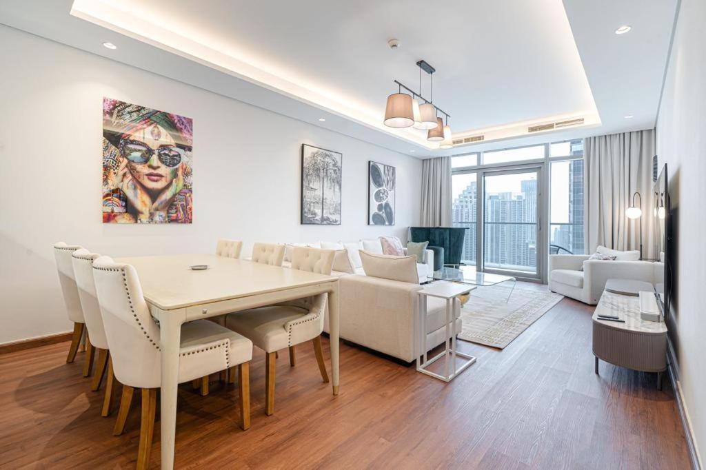 Paramount Midtown Luxury 2 Bedroom With Full Burj-Khalifa View Dubai Esterno foto